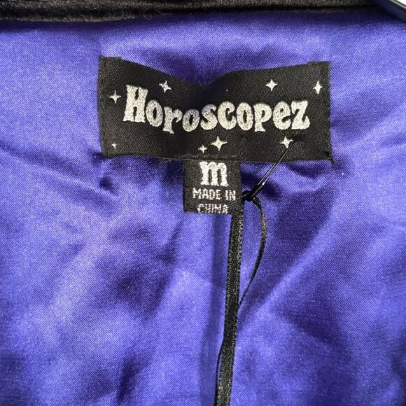 NWT Dolls Kill Horoscopez Sold Out Natural Wonder Bejeweled Puffer Jacket SZ M - Picture 9 of 16